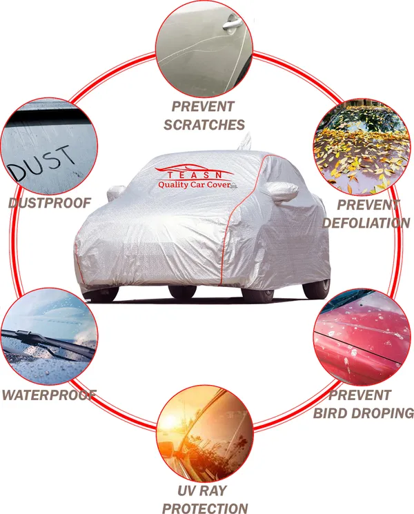 Grey_UV_Protected_Car_Body_Cover_For_Mahindra