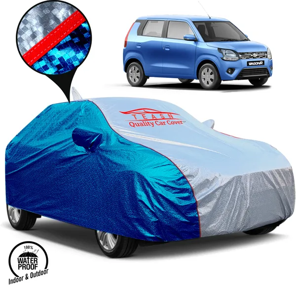 Silver_&_Blue_UV_Protected_Car_Body_Cover_For_Maruti_Suzuki