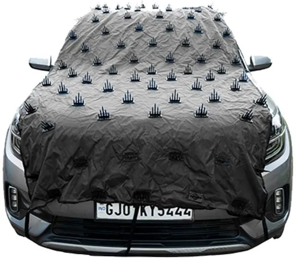 Grey_UV_Protected_Car_Body_Cover_For_Nissan