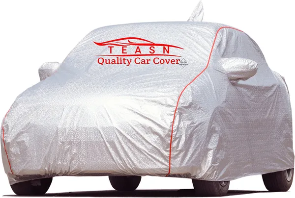 Grey_&_Silver_UV_Protected_Car_Body_Cover_For_Honda