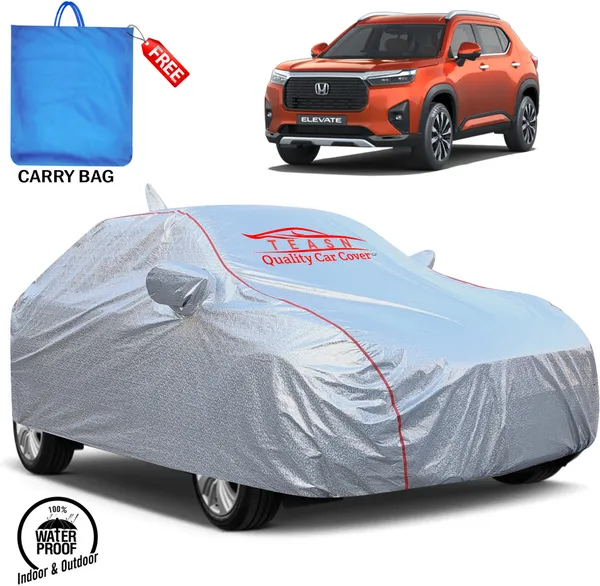 Silver_UV_Protected_Car_Body_Cover_For_Honda