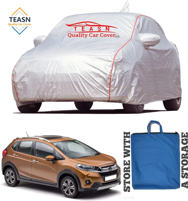 Grey_UV_Protected_Car_Body_Cover_For_Honda