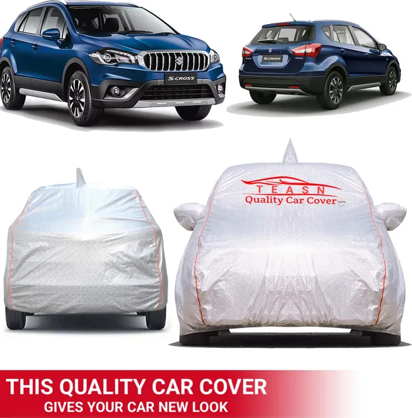 Grey_&_Silver_UV_Protected_Car_Body_Cover_For_Maruti_Suzuki