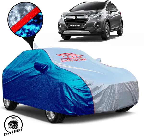 Blue_&_Silver_UV_Protected_Car_Body_Cover_For_Honda