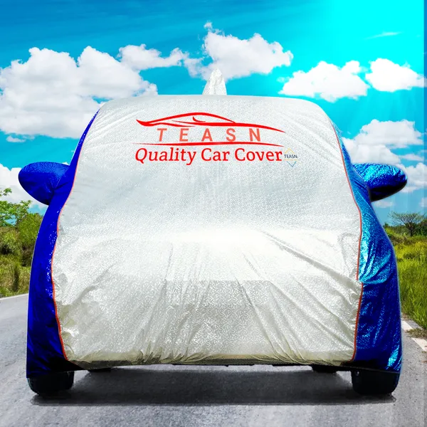 Blue_&_Silver_UV_Protected_Car_Body_Cover_For_Honda