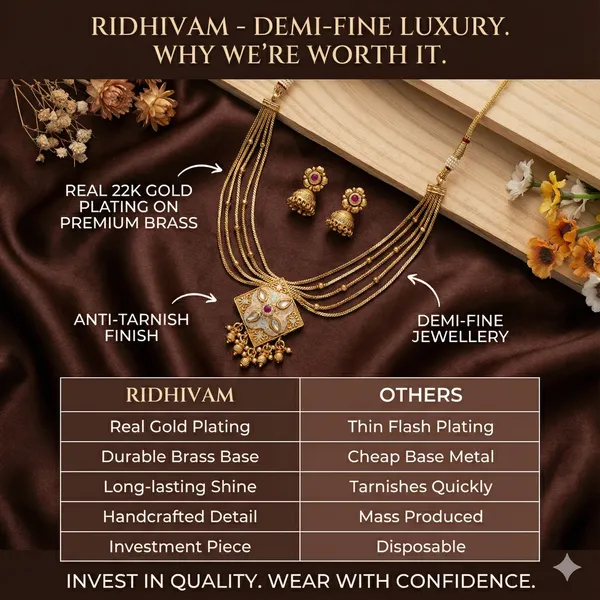 square_meenakari_necklace_set