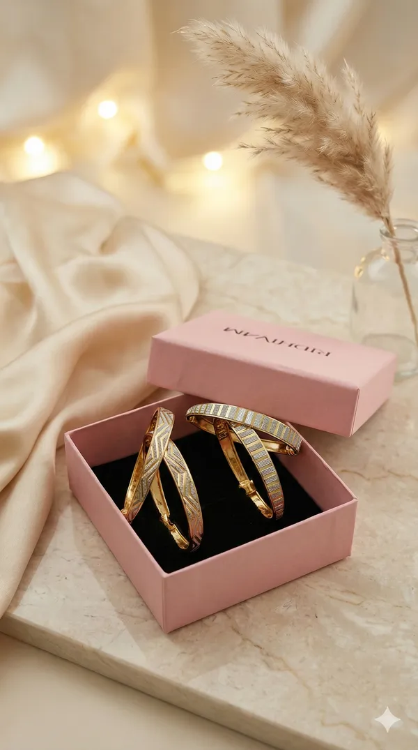 golden_and_silver_two_tone_kadli_bangle_(pack_of_2)