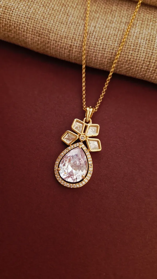 Gold_Polki_Dimond_Necklace_Set