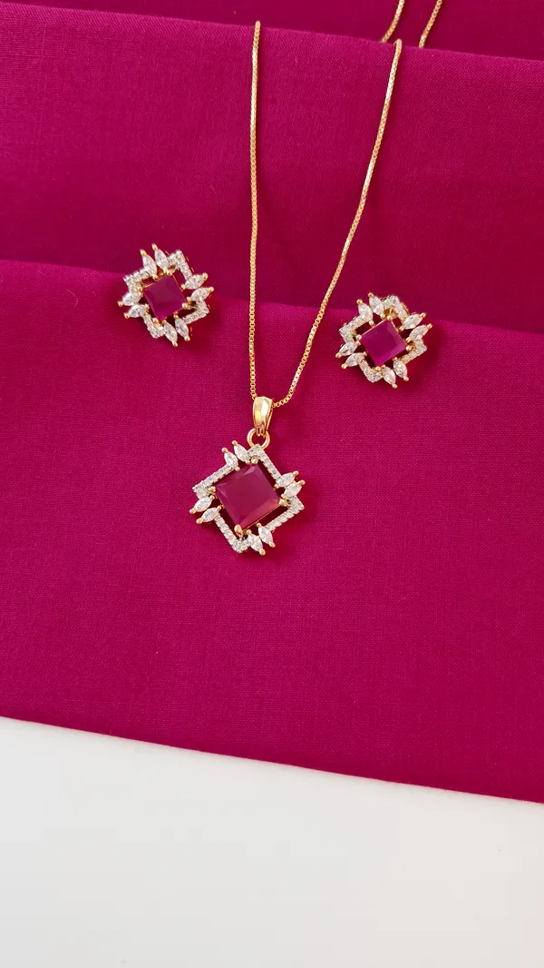 Pink_American_Diamond_Pendent_Set_With_Gold_Plated_Chain_For_Women