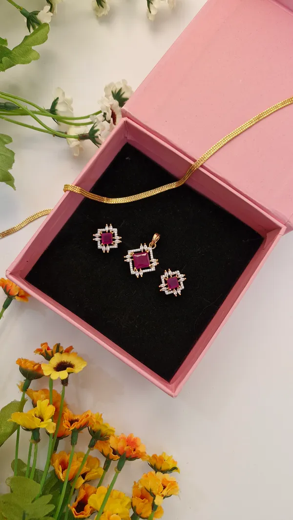 Pink_American_Diamond_Pendent_Set_With_Gold_Plated_Chain_For_Women