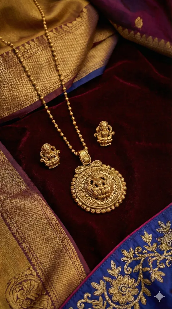 Temple_Design_Pendant_Set
