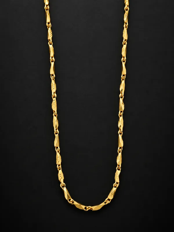 Ridhivam_18K_Gold-Plated_Anti-Tarnish_Faceted_Geometric_Link_Neck_Chain_|_Premium_Demi-Fine_Jewelry