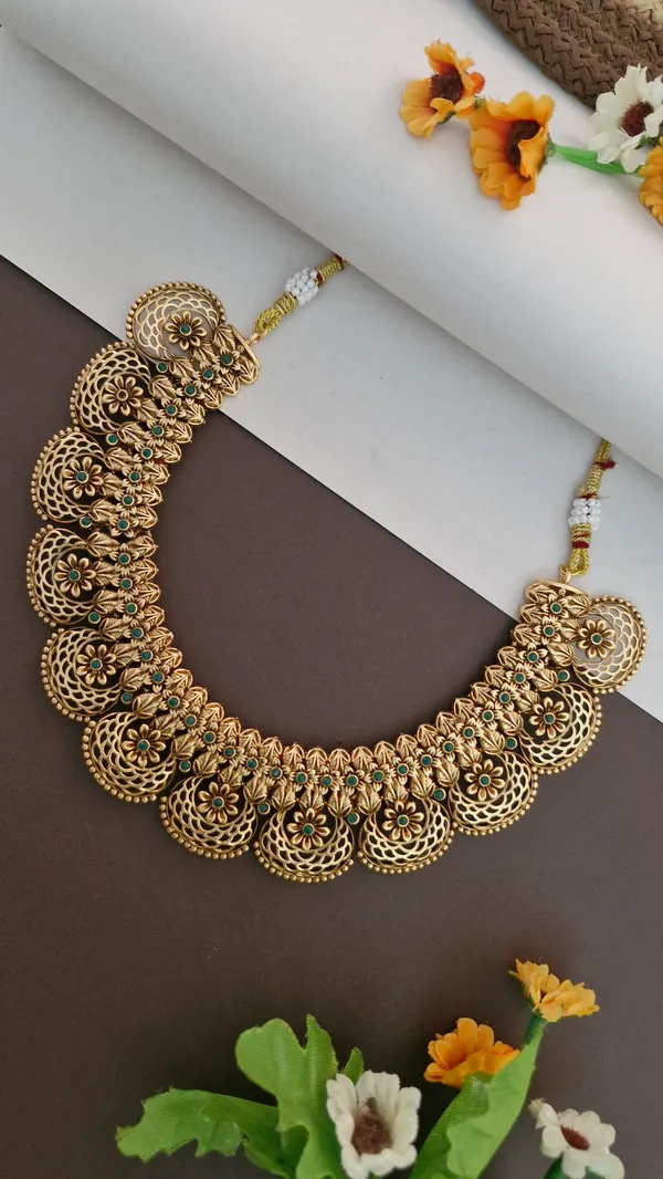 Chand_necklace_set_18k_Gold_Plated