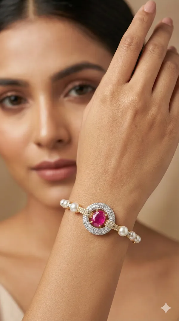 Diamond_And_Moti_Bracelet
