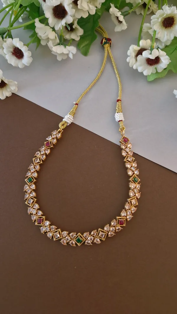 Multi_Colour_Glass_Stone_Necklace_Set