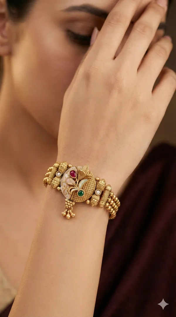 Gold_Antique_Haath_Pochi_For_Women