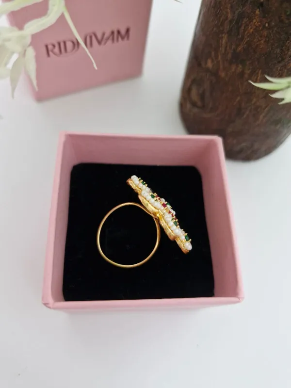 Royal_Heritage_Emerald_&_Ruby_Seed_Pearl_Statement_Ring