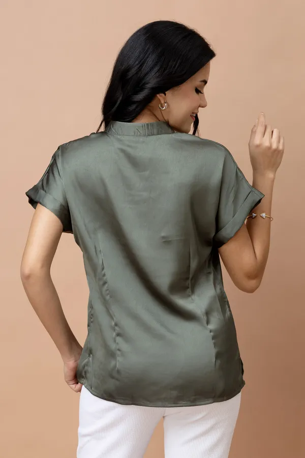 Mandarin_Collar_Casual_Satin_Shirt