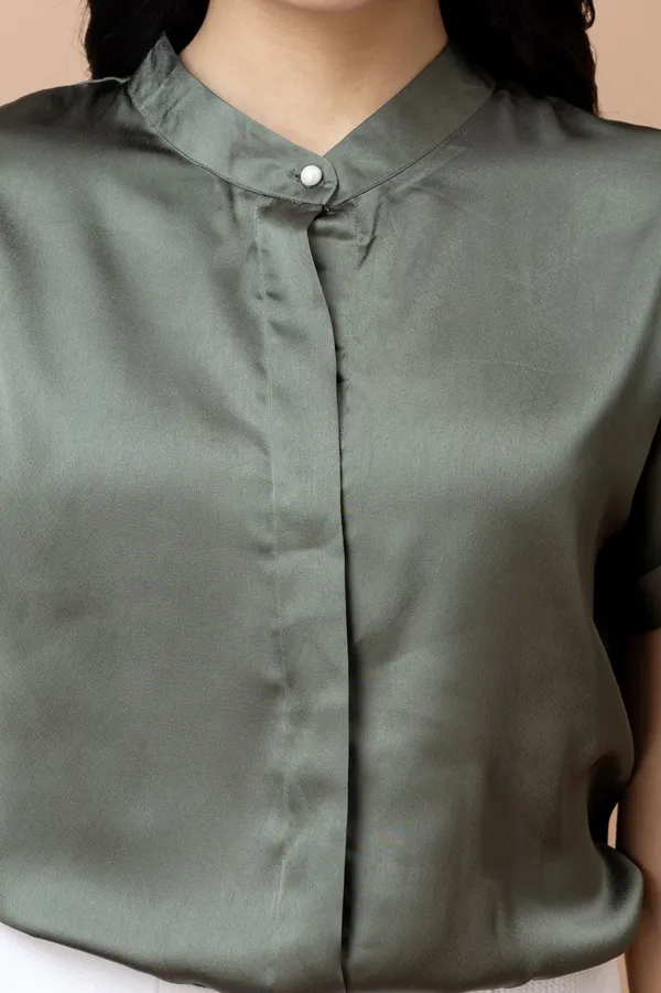 Mandarin_Collar_Casual_Satin_Shirt