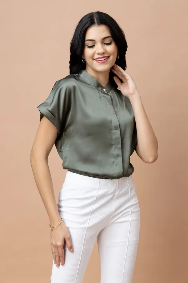 Mandarin_Collar_Casual_Satin_Shirt