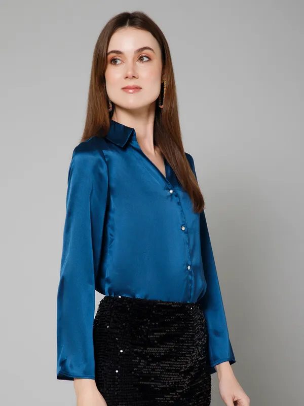 Casual_Satin_Shirt_For_Women