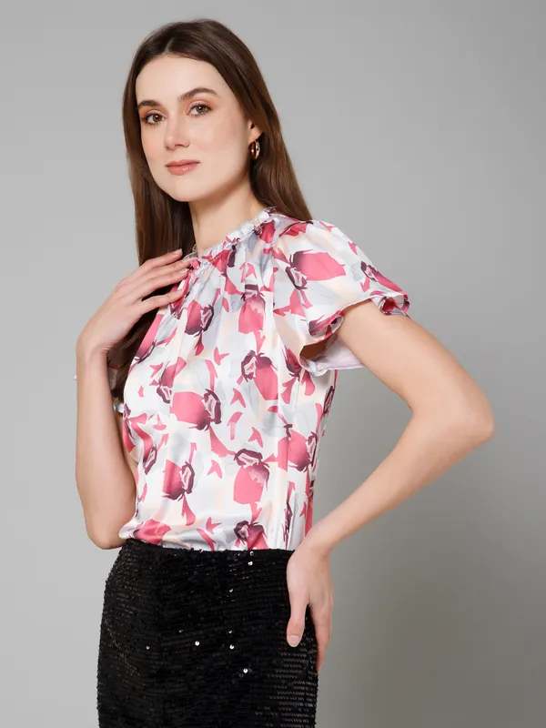 Printed_Satin_Top_For_Women