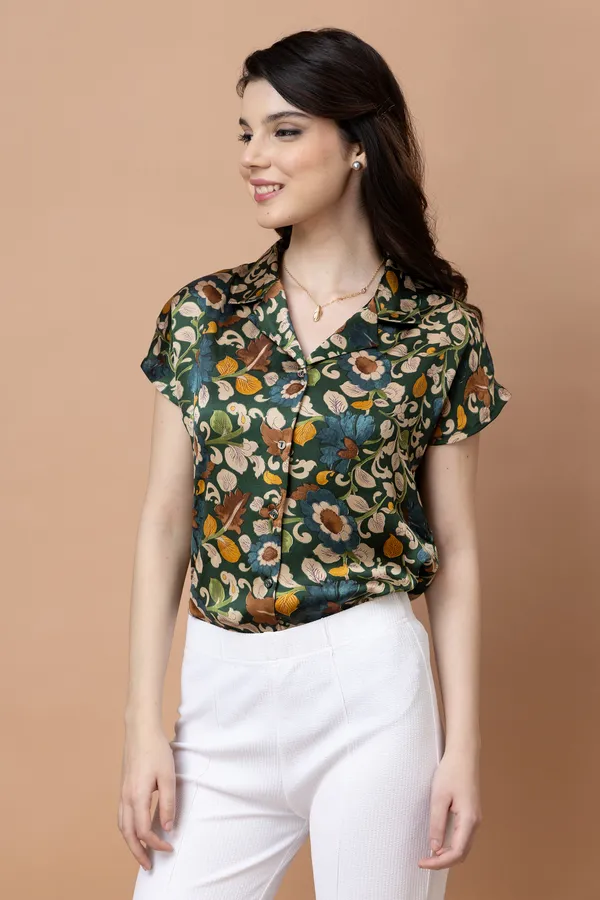 LuxeLeaf_Cuban_Collar_Satin_Shirt