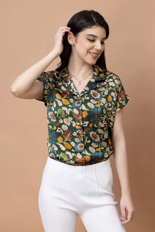 LuxeLeaf_Cuban_Collar_Satin_Shirt
