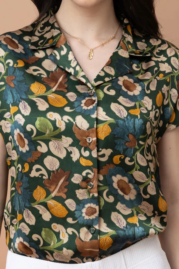 LuxeLeaf_Cuban_Collar_Satin_Shirt