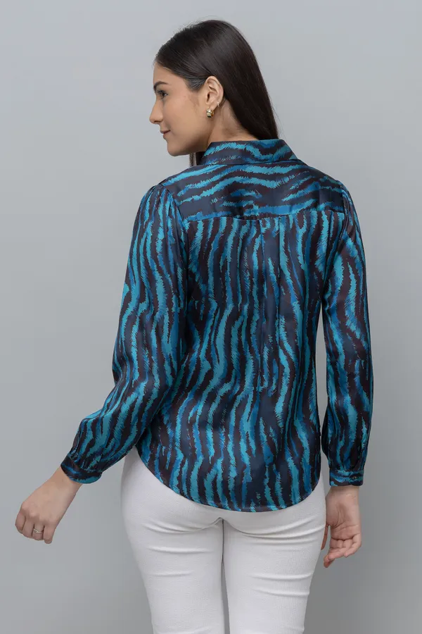 Printed_Satin_Shirt_For_Women