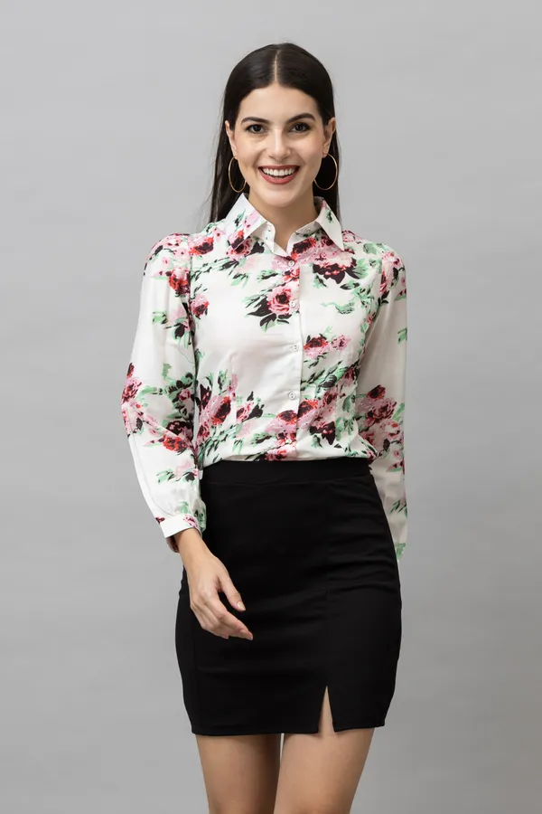 Multicolor_Polycotton_Printed_Full_Sleeve_Hip_Length_Shirt_For_Women