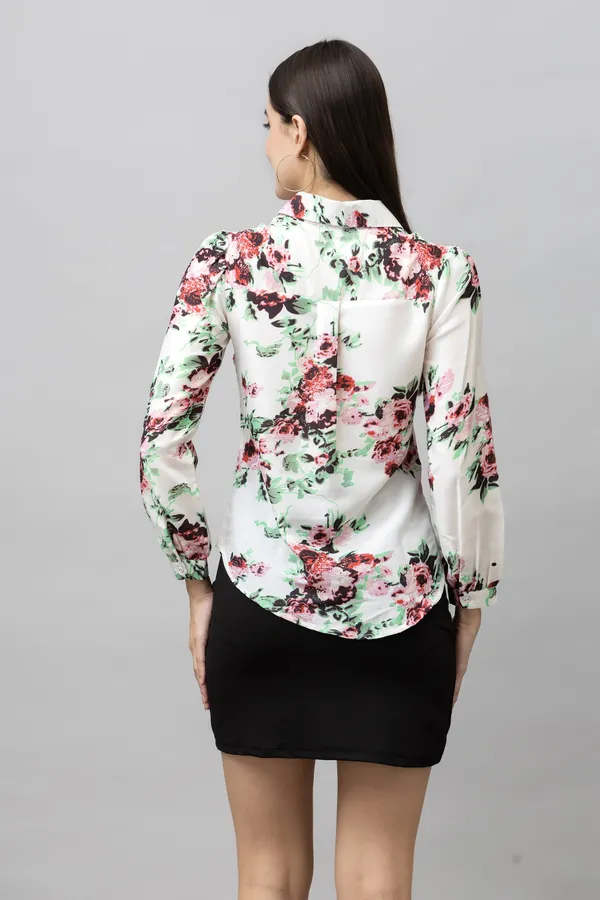 Multicolor_Polycotton_Printed_Full_Sleeve_Hip_Length_Shirt_For_Women