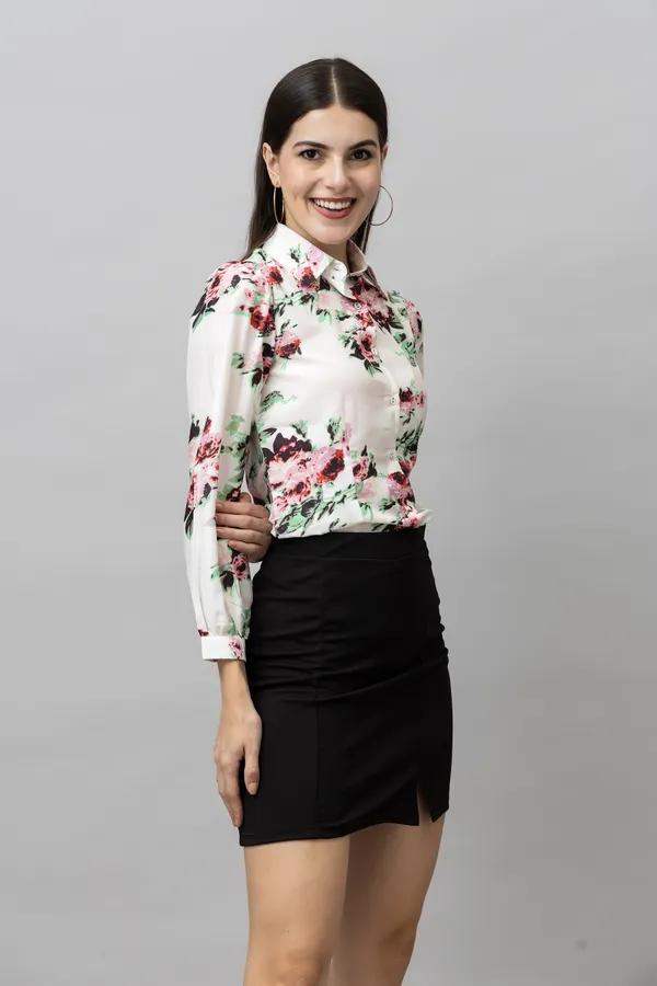 Multicolor_Polycotton_Printed_Full_Sleeve_Hip_Length_Shirt_For_Women