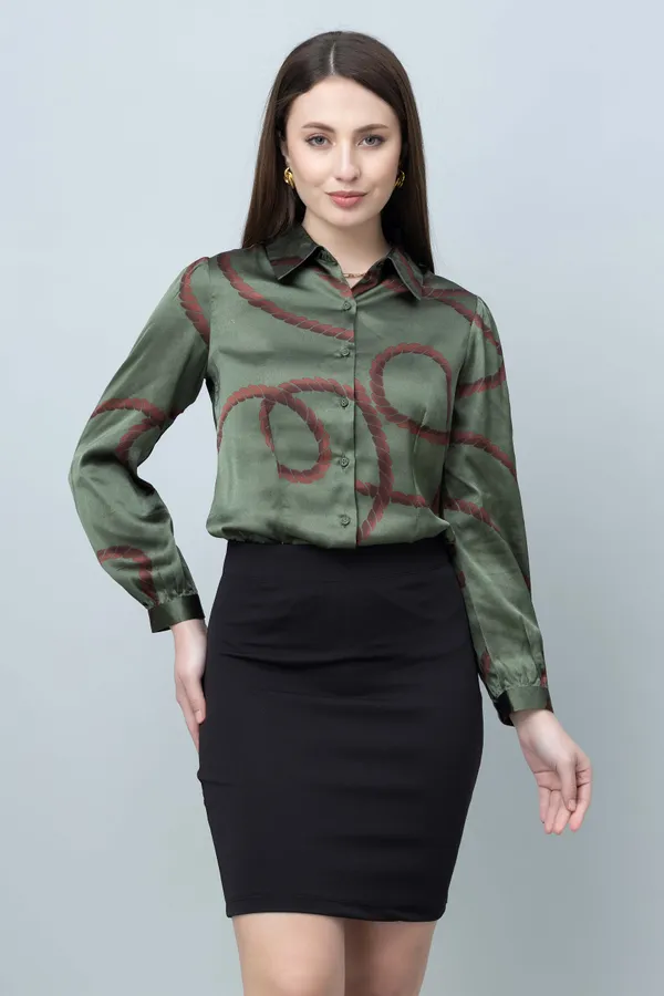 Printed_Satin_Shirt_For_Women