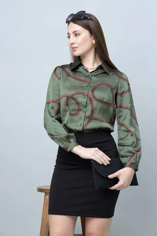 Printed_Satin_Shirt_For_Women