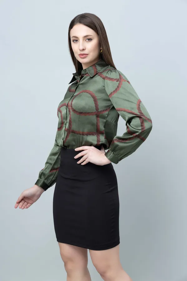 Printed_Satin_Shirt_For_Women