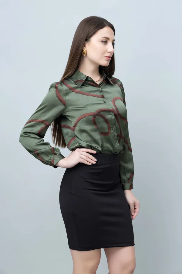 Printed_Satin_Shirt_For_Women
