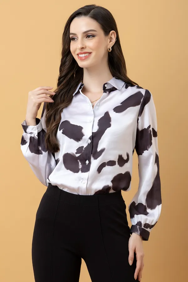 Casual_Printed_Satin_Shirt