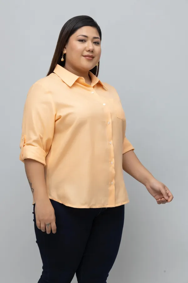 Women's_Plus_Size_Women_Formal_Linen_Shirt