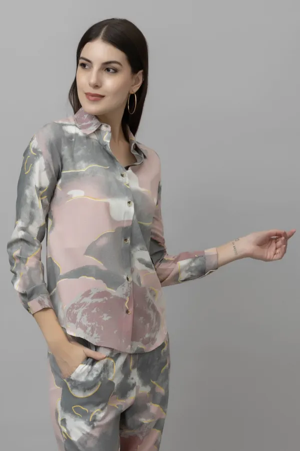 Grey_&_Pink_Linen_Blend_Printed_Full_Sleeve_Hip_Length_Shirt_For_Women