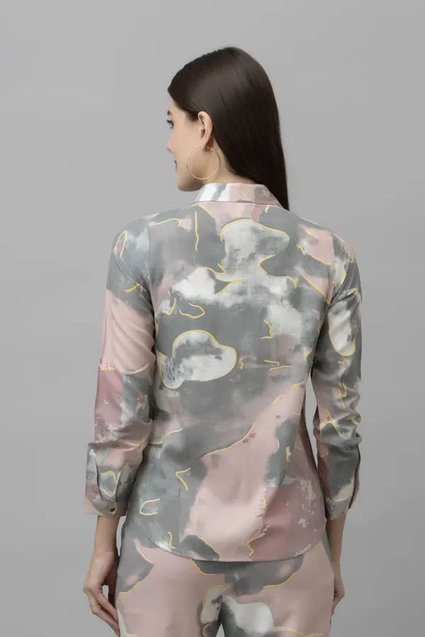 Grey_&_Pink_Linen_Blend_Printed_Full_Sleeve_Hip_Length_Shirt_For_Women