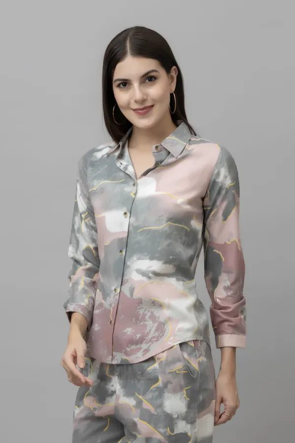 Grey_&_Pink_Linen_Blend_Printed_Full_Sleeve_Hip_Length_Shirt_For_Women