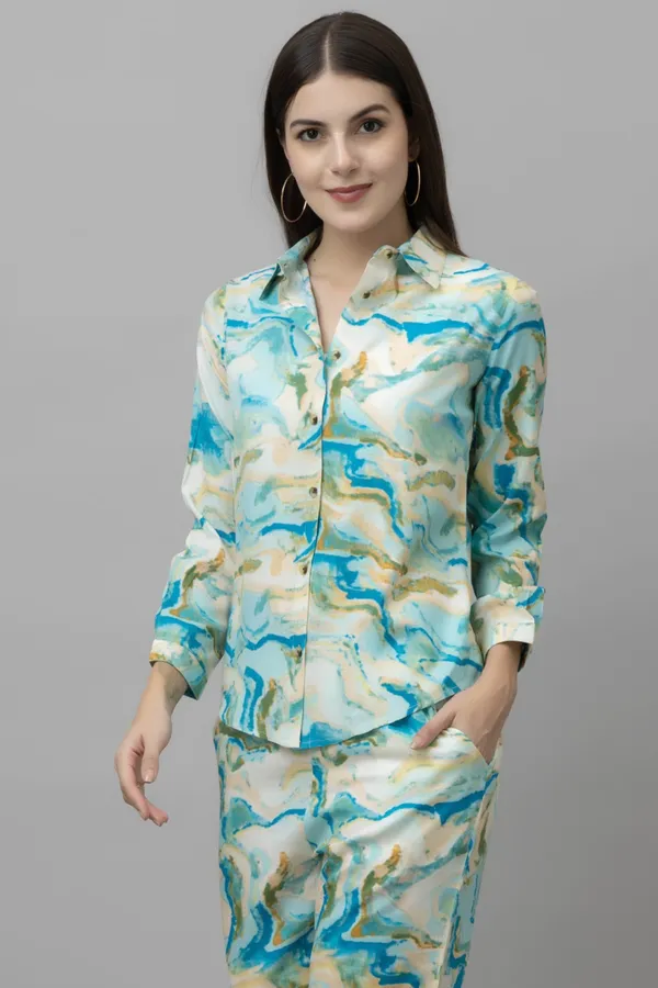 Multicolor_Linen_Blend_Printed_Full_Sleeve_Hip_Length_Shirt_For_Women