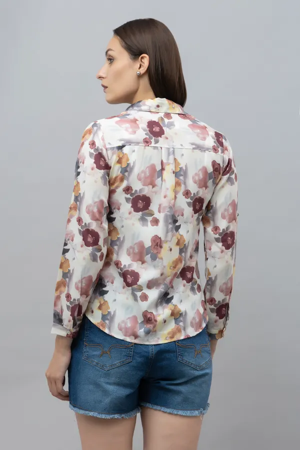 Multicolor_Linen_Blend_Floral_Print_Full_Sleeve_Hip_Length_Shirt_For_Women