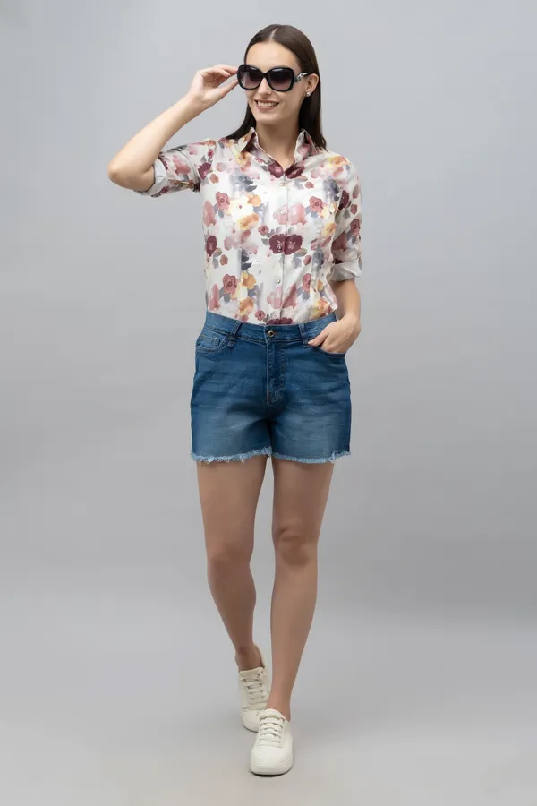 Multicolor_Linen_Blend_Floral_Print_Full_Sleeve_Hip_Length_Shirt_For_Women