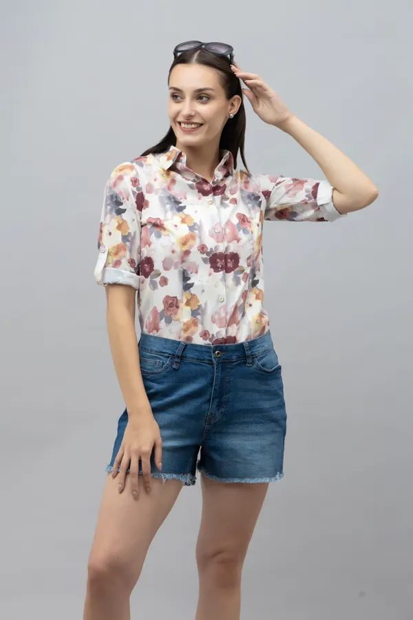Multicolor_Linen_Blend_Floral_Print_Full_Sleeve_Hip_Length_Shirt_For_Women