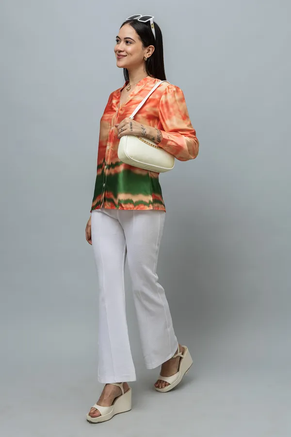 Band_Collar_Printed_Satin_Shirt