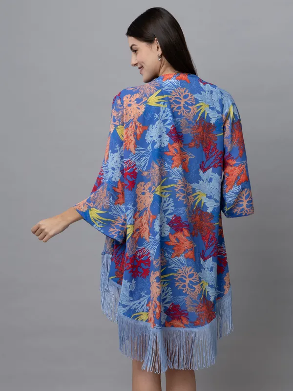 High-Low_Casual_Printed_Kimono