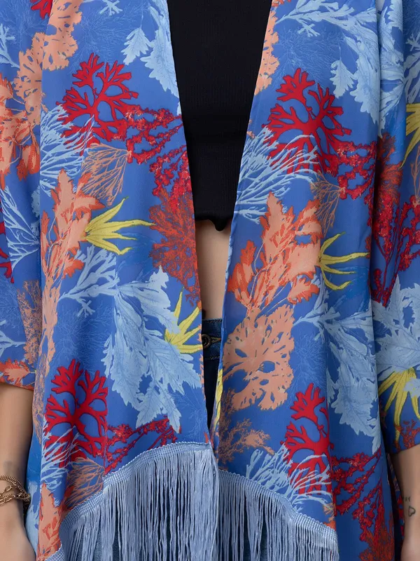 High-Low_Casual_Printed_Kimono
