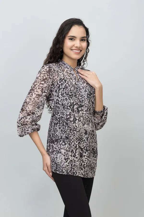 Cinched_Waist_Casual_Top